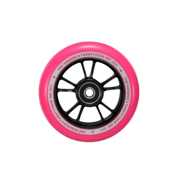 Envy 86A 100mm Wheel Black Pink