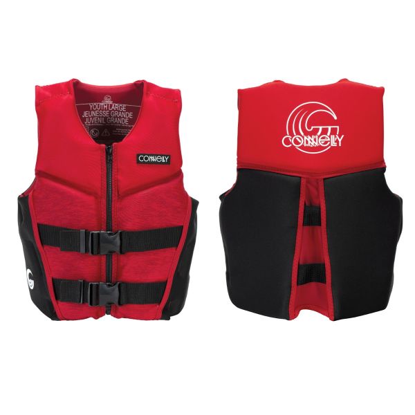 Connelly Classic Youth Life Vest Red Black