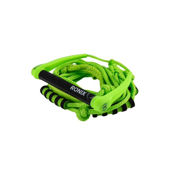 Ronix Silicone Surf Rope with Handle Volt Green