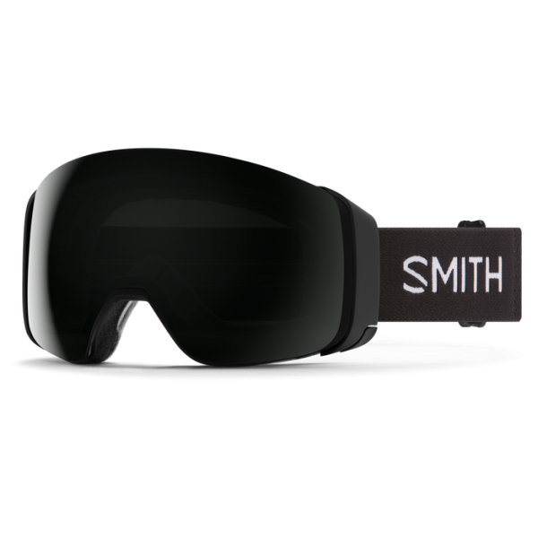 Smith 4D Mag Snow Goggle Black Photochromic Sun Black