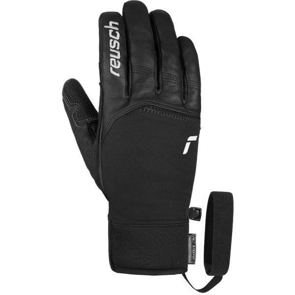 Reusch Lleon R-Tex XT + Touchtec Glove Black White