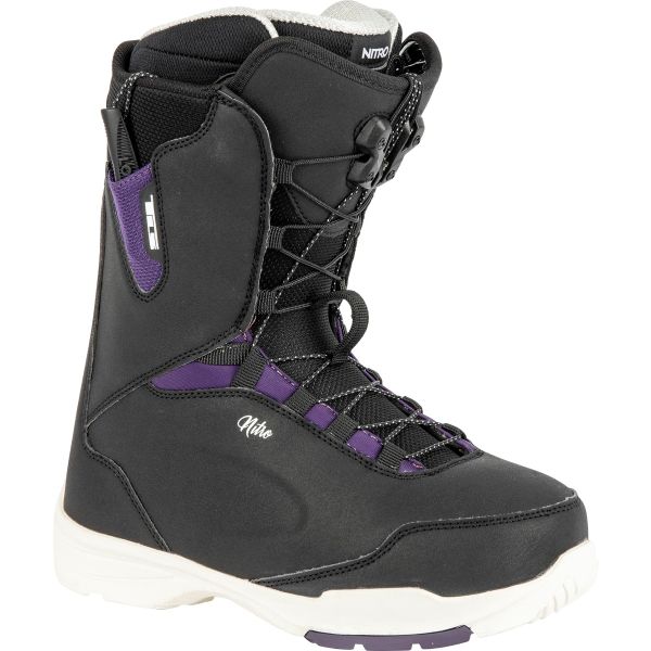 Nitro Scala TLS Snowboard Boot 2024 Black Purple