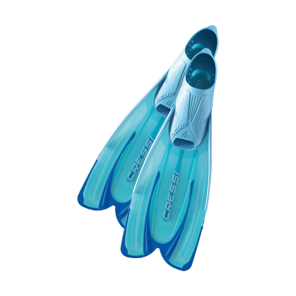 Cressi Agua Junior Fins - Aquamarine