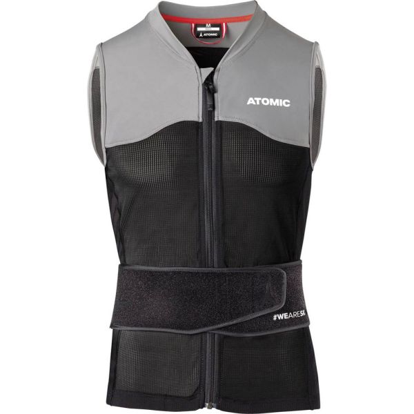 Atomic Live Shield Back Protection Vest Black Grey