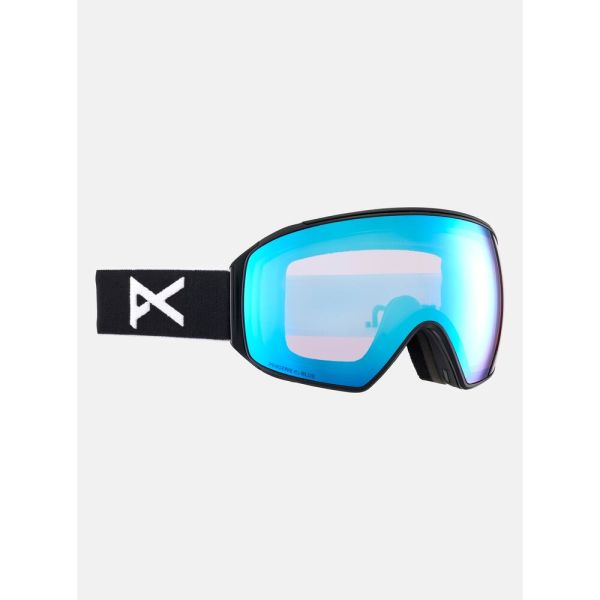 Burton Anon M4 Goggles (Toric) + Bonus Lens 2025 Black/Prcv Vrbl Blue