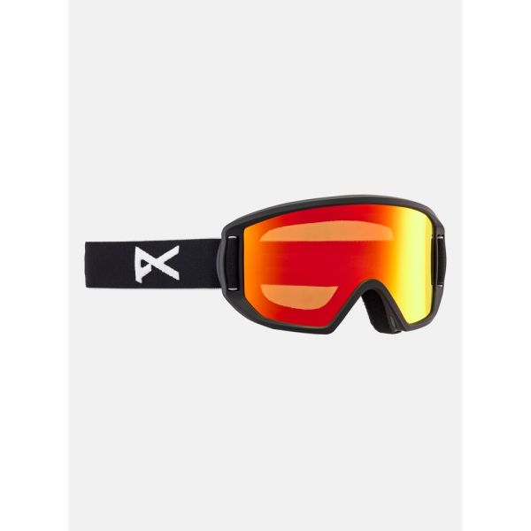 Burton Anon Relapse Jr. Goggles 2025 Black/Red Solex