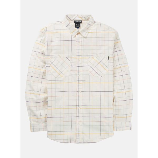 Burton Favorite Long Sleeve Flannel Stout White Windowpane