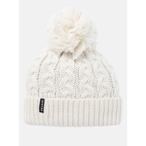 Burton Zippy Fleece-Lined Beanie Stout White