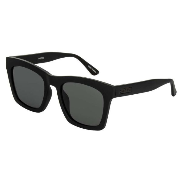 Carve Eston Polarized Sunglasses Matt Black Grey
