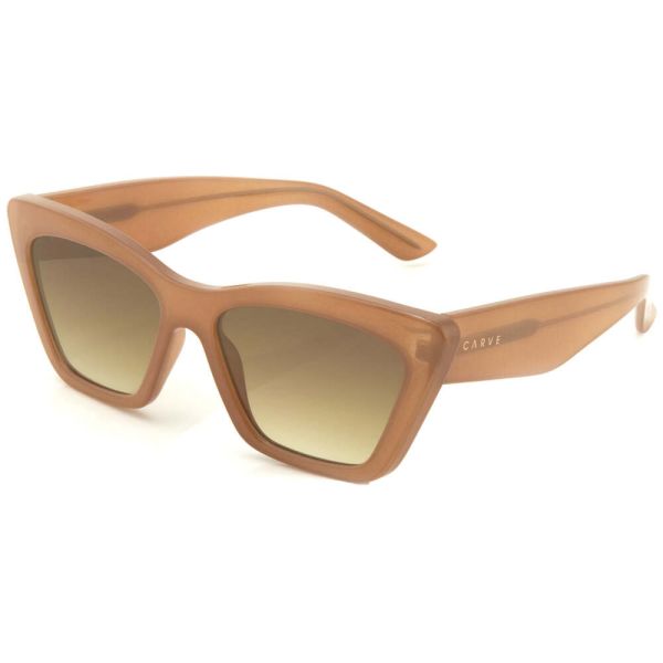 Carve Tahoe Sunglasses Gloss Translusent Nude Gradient Brown