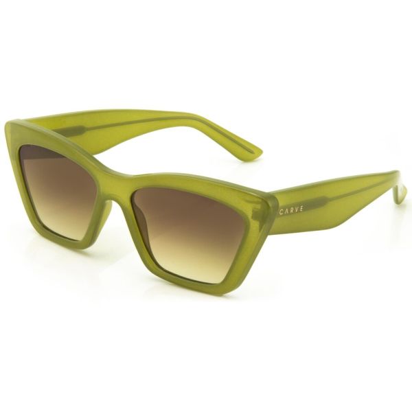 Carve Tahoe Sunglasses Gloss Translusent Pear Gradient Brown