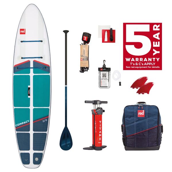 Red Paddle Co Compact 11ft0in SUP w/ Carbon Paddle 21/22