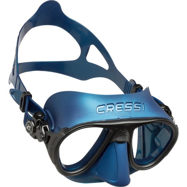 Cressi Calibro Mask Blue Metal