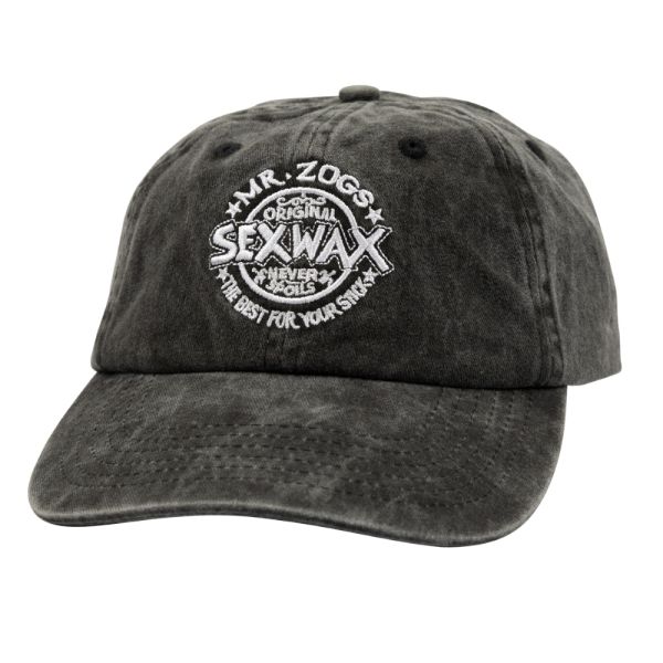 Sex Wax Six Panel Cap Fade Black