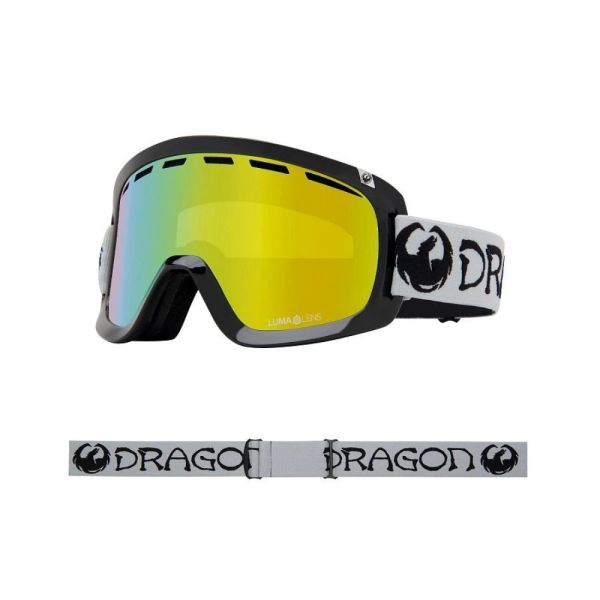 Dragon D1 Snow Goggle Classic Grey Gold Ion Light Rose
