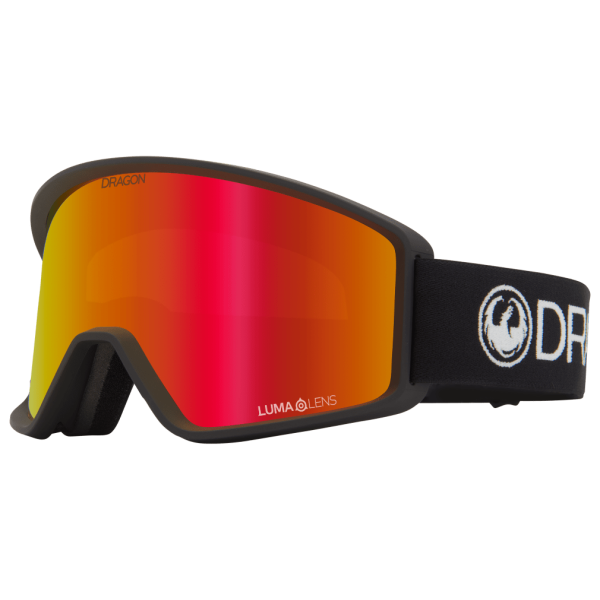 Dragon DXT OTG Snow Goggle Black Red Ion