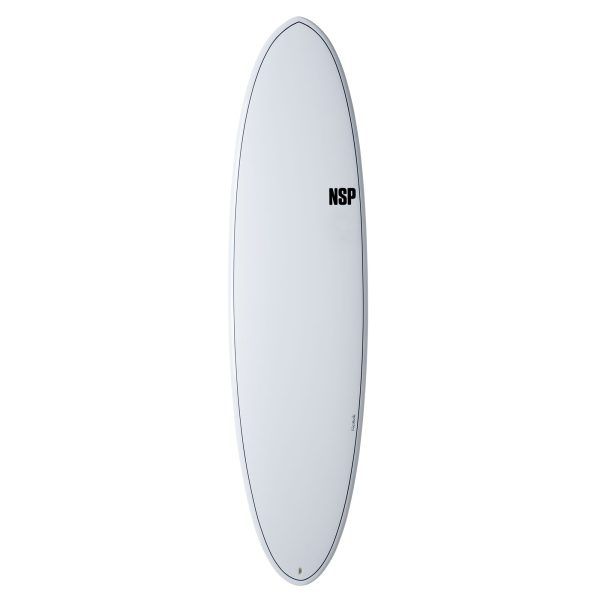 NSP Elements HDT Fun Surfboard White 6ft8