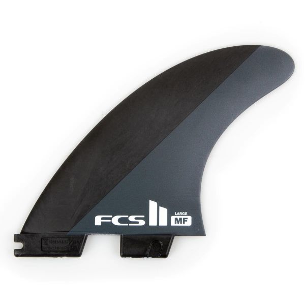 FCS II MF Neo Carbon Tri Fins Black/Charcoal L