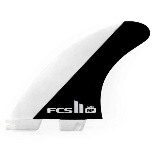 FCS II MF PC Tri Fins Black/White