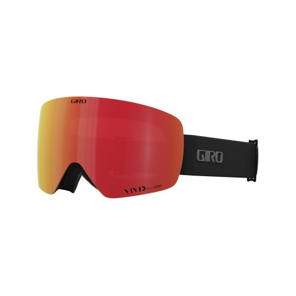 Giro Contour Snow Goggle Black Indicator Vivid Ember