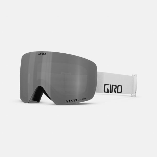 Giro Contour Snow Goggle White Wordmark Vivid Onyx
