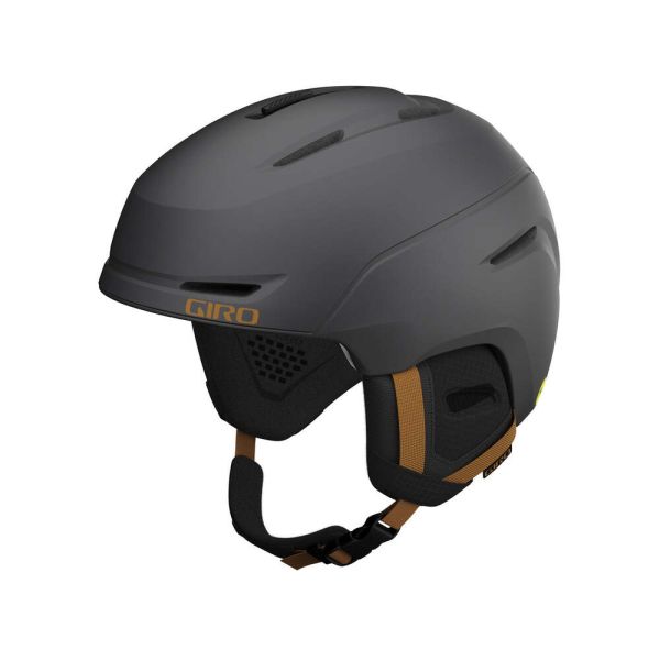 Giro Neo MIPS Snow Helmet Metallic Coal Tan