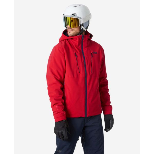 Helly Hansen Alpha 4.0 Snow Jacket Red