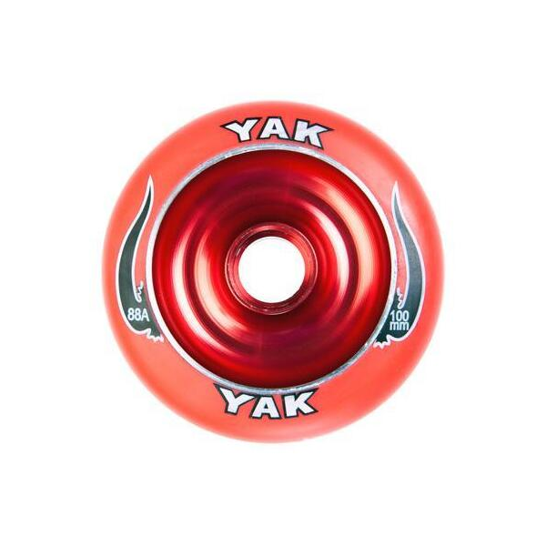 Yak Scat II Wheels 2023 Red 100mm