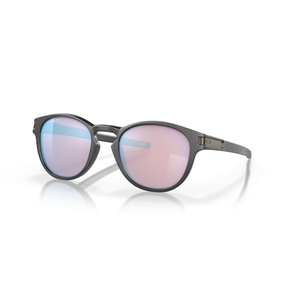 Oakley Latch Sunglasses Steel Prizm Snow Sapphire
