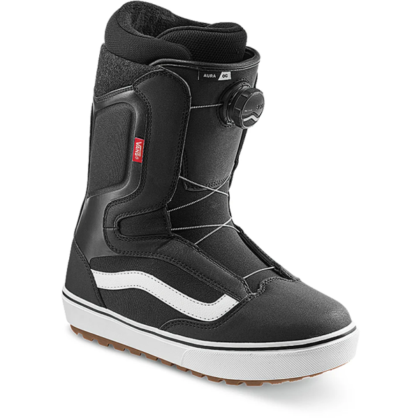 Vans Aura OG Snowboard Boot 2024 Black White