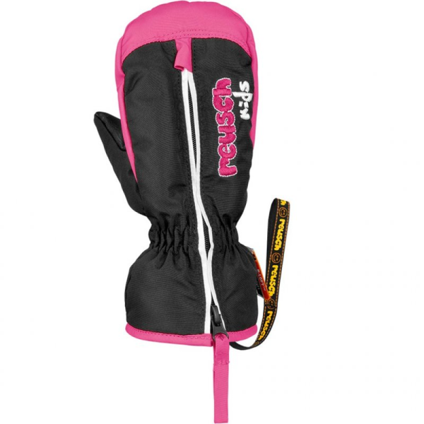 Reusch Ben Infant Mitt Black Knockout Pink