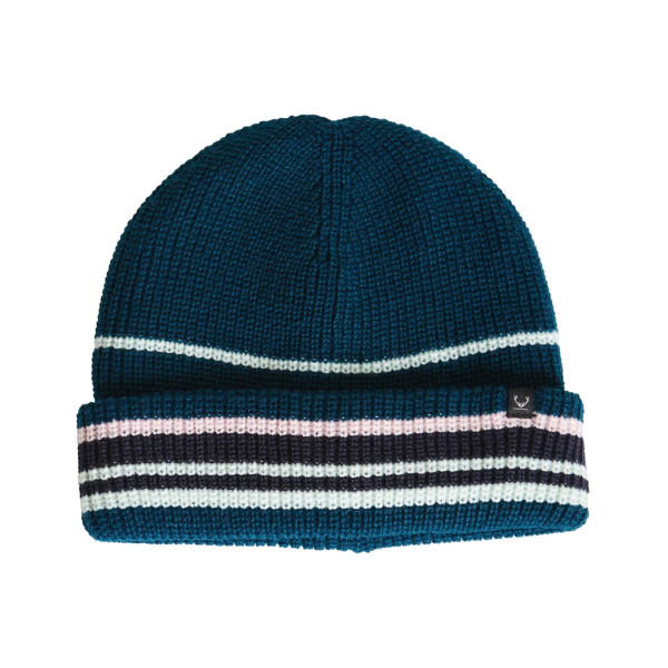 Rojo Super Stripe Beanie Legion Blue