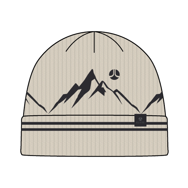 Elude Ranger Beanie White Cap Grey