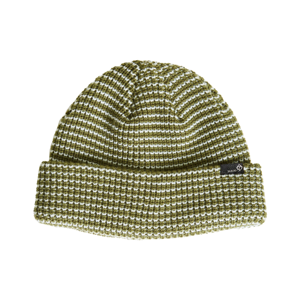 Rojo Retro Stripe Beanie Sphagnum