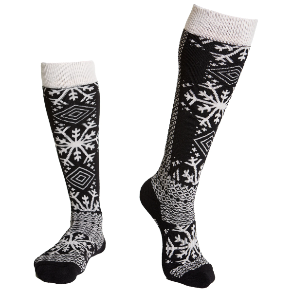 Rojo Snow Worries Socks True Black 2-8