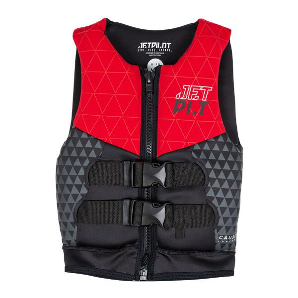 Jet Pilot The Cause F/E Youth Neo Vest Red Level 50
