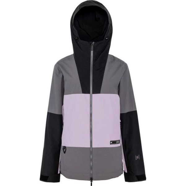 L1 Ventura Snow Jacket P. Iron Haze Black