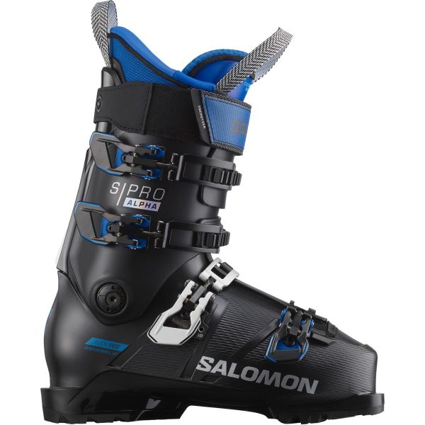 Salomon S Pro Alpha 120 EL Ski Boot 2023 Black Race Blue