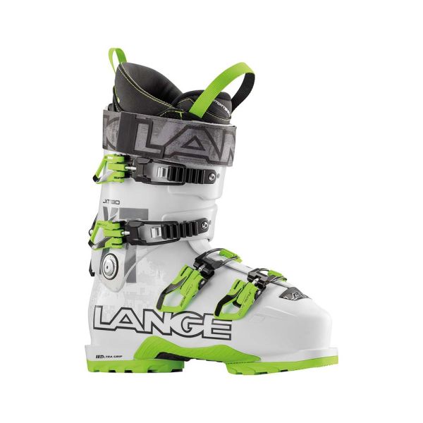 Lange XT 130 LV Mens Ski Boot Mineral White/Green 2
