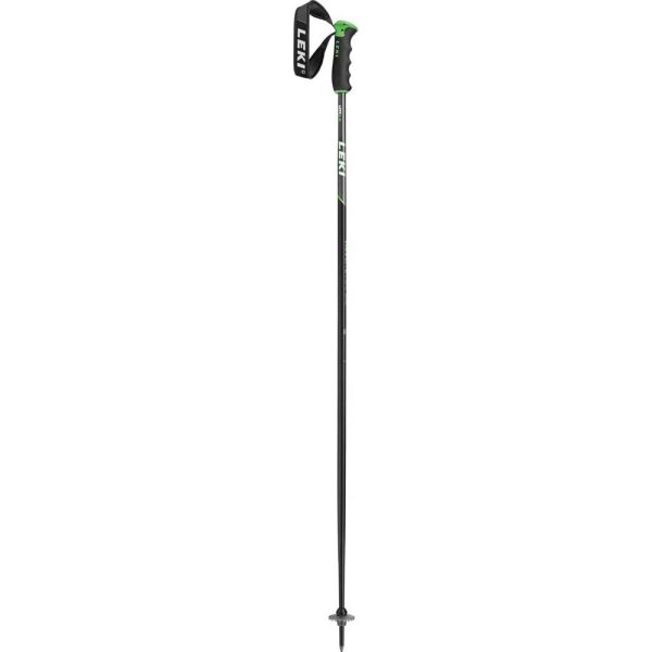 Leki Neolite Airfoil Ski Pole Black Neon Green