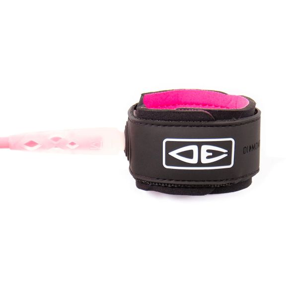 Ocean & Earth Sunset Molded Leash 7ft Pink