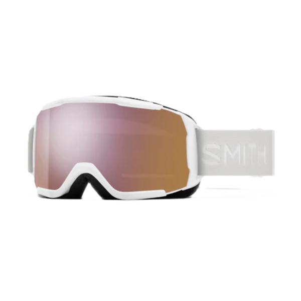 Smith Showcase OTG Snow Goggles White Vapor Everyday Rose Gold