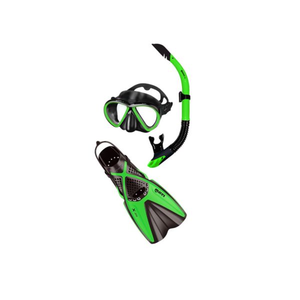 Mares Bonito X-One Snorkelling Set Lime