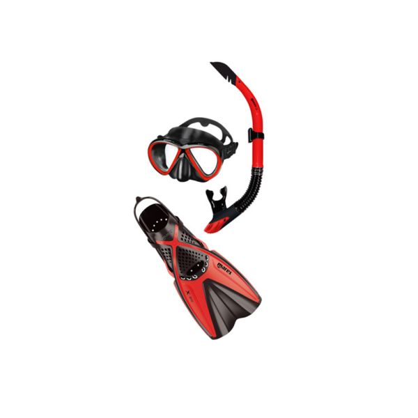 Mares Bonito X-One Snorkelling Set Red