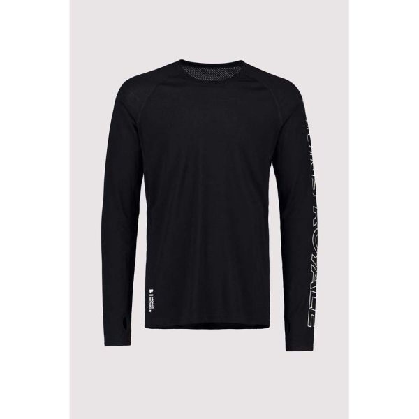 Mons Royale Temple Tech Long Sleeve Black