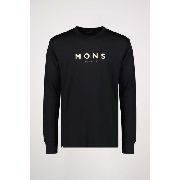 Mons Royale Yotei Classic Long Sleeve Black