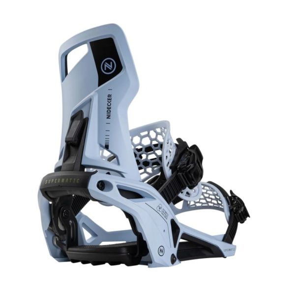 Nidecker SuperMatic Snowboard Binding 2025 Cannon Blue