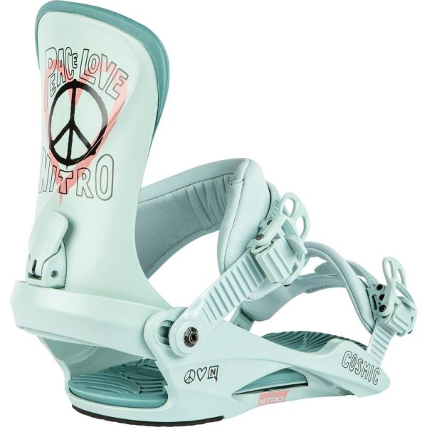 Nitro Cosmic Snowboard Binding 2024 Peace Love