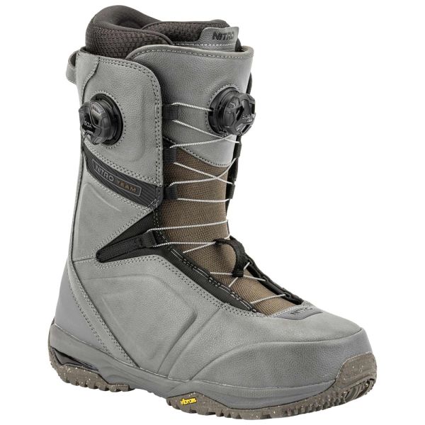 Nitro Team BOA Snowboard Boot 2025 Charcoal