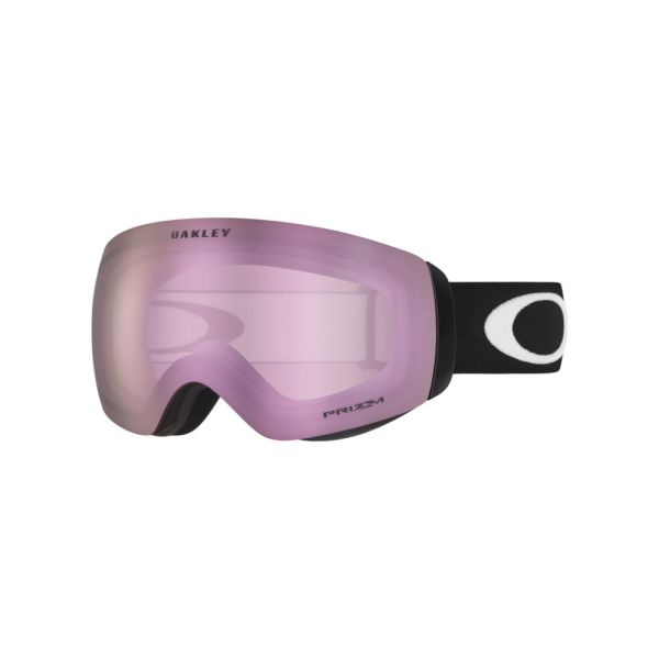 Oakley Flight Deck M Snow Goggles Matte Black Prizm Hi Pink